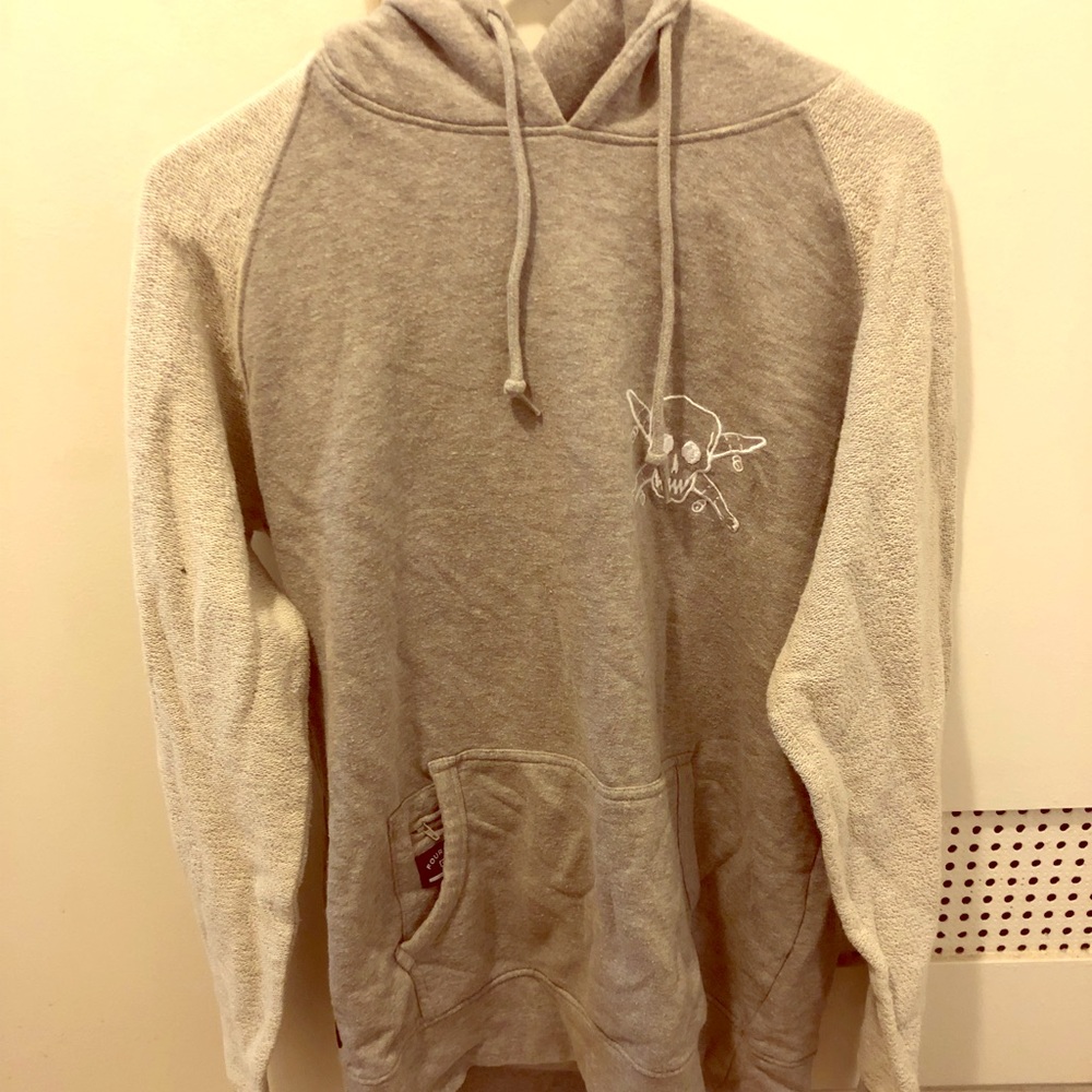 Fourstar Skull and Crossbones Hooded Sweatshirt